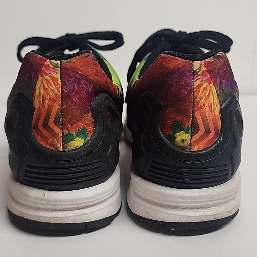 ADIDAS TORSION Multicolor floral artistic trainer sneakers UNISEX 6.5M/8W RARE!! - Picture 5 of 12